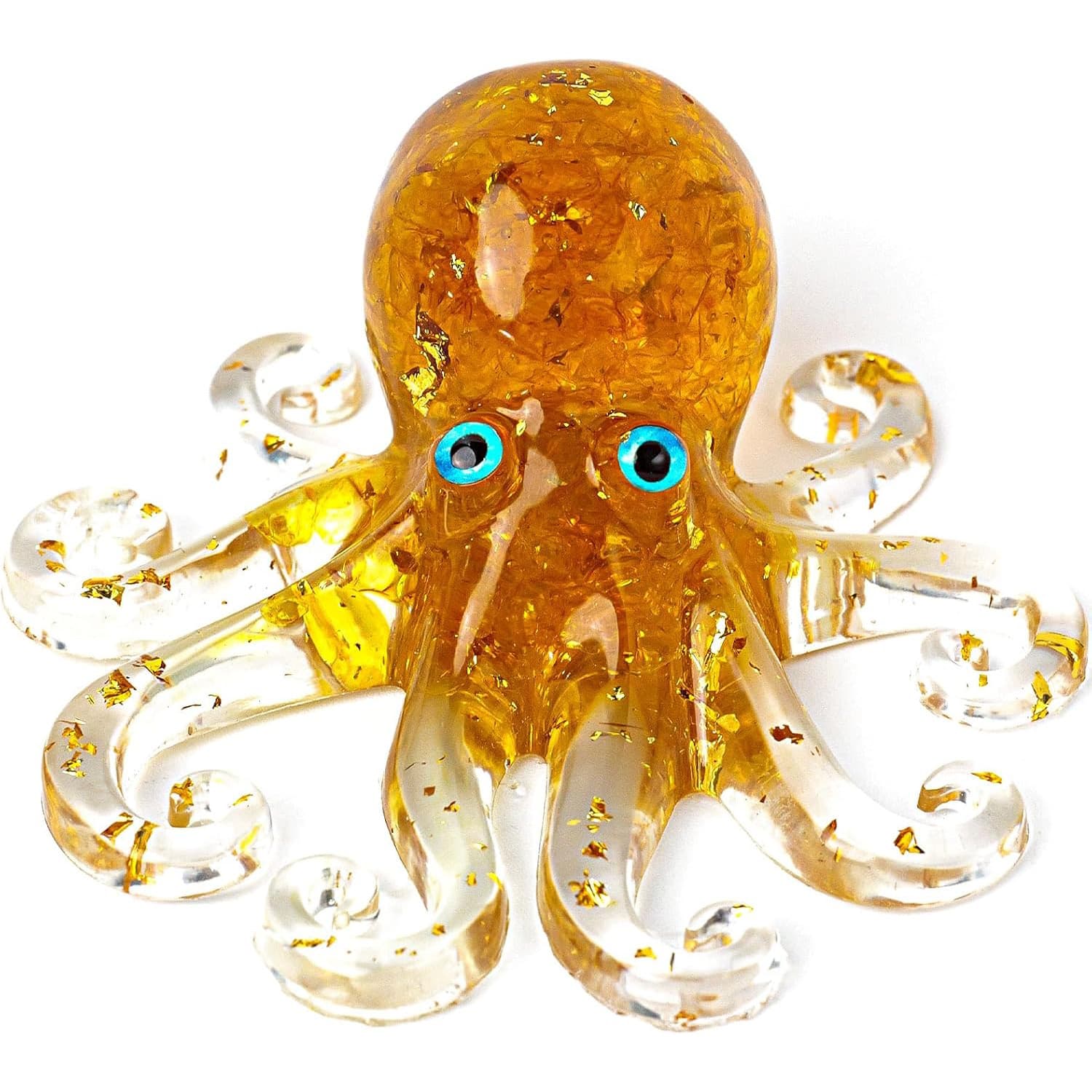 Crystal Octopus Figurine
