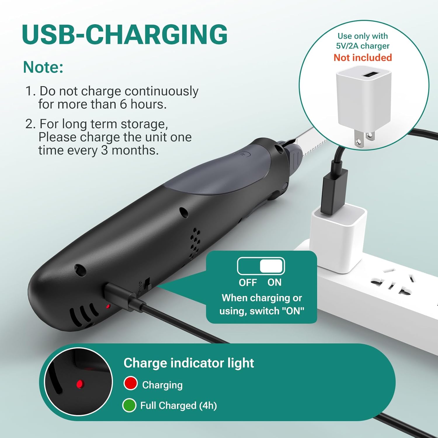 🔥Thanksgiving Special 49% OFF - Rechargeable Cordless Electric Knife