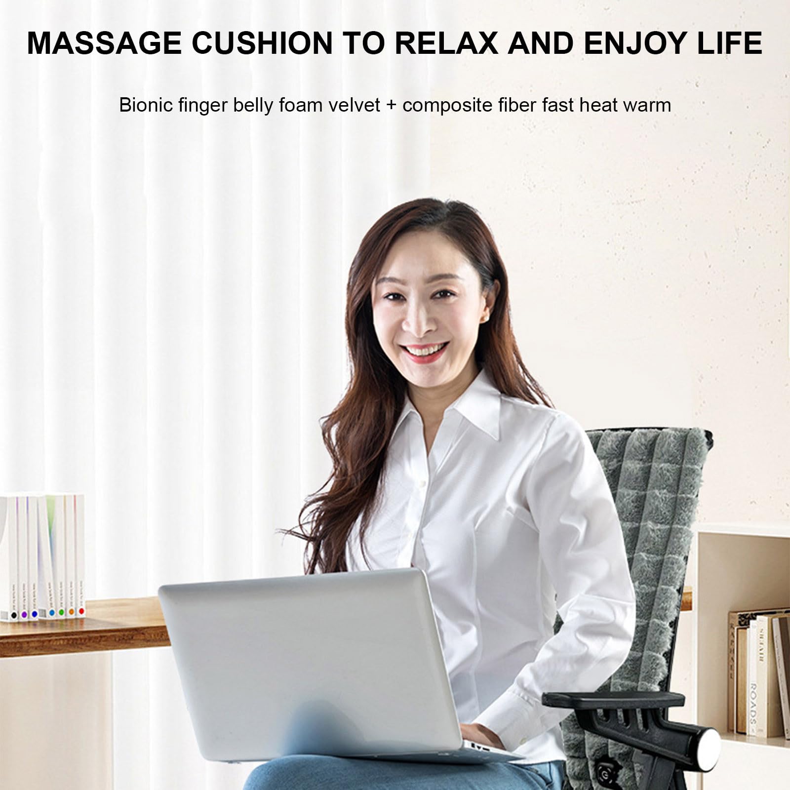 Rechargeable Heating Pad for Office Chair Car Seat