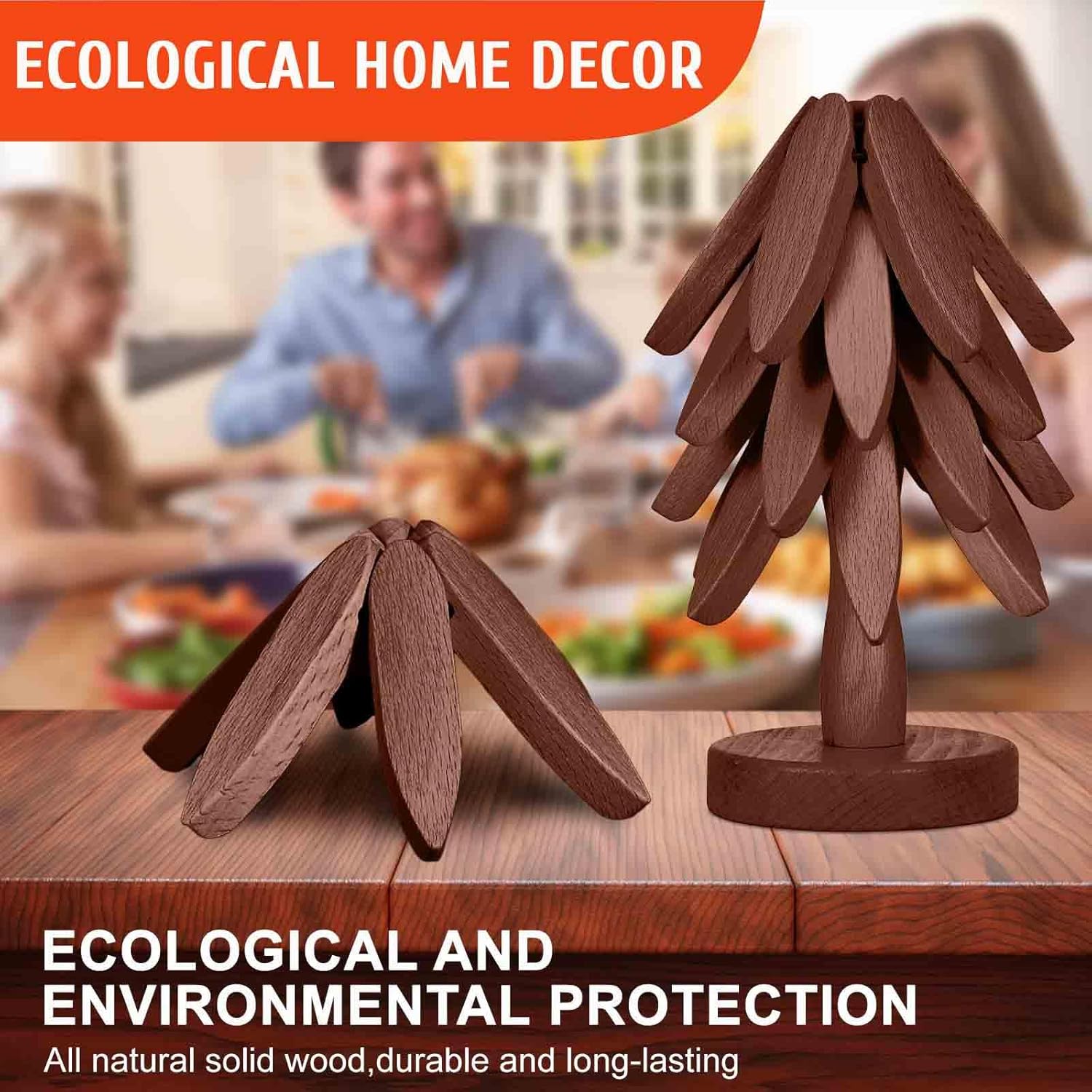 Super Creative Handmade Tree Coaster