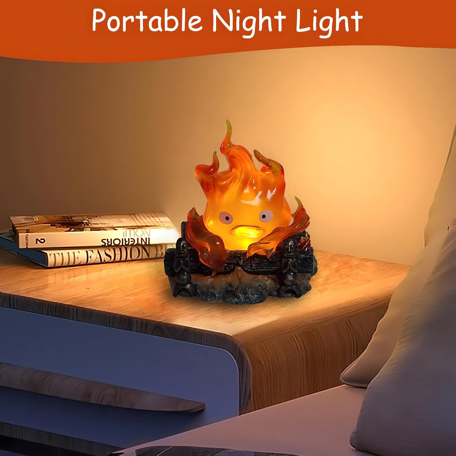 🔥The Flame Of The Heart-Calcifer Night Light