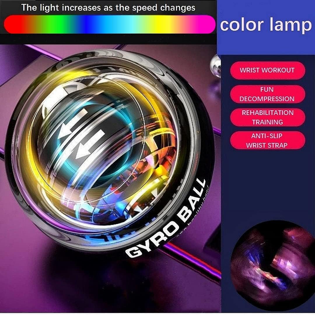 Wrist Power Gyro Ball Stress Relief & Wrist Exercises