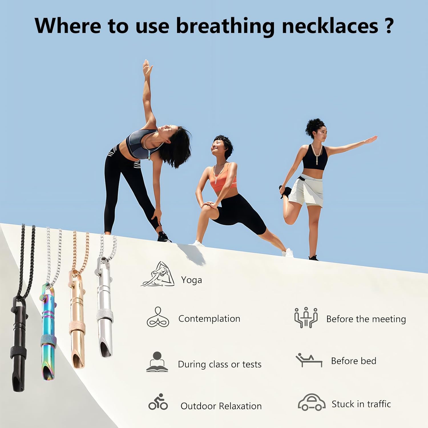 Air Device To Quit Smoking Relief Anxiety Necklace