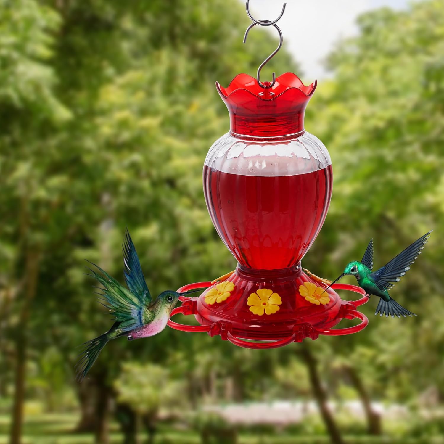 Insect Resistant Outdoor Hanging Hummingbird Feeder