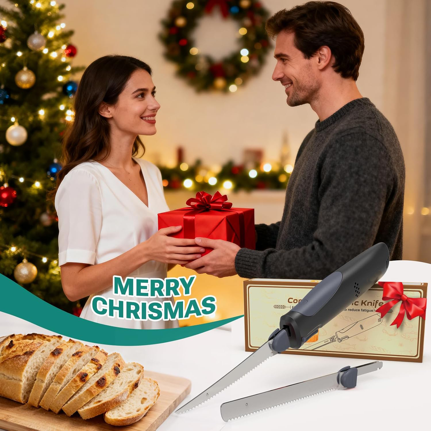 🔥Thanksgiving Special 49% OFF - Rechargeable Cordless Electric Knife