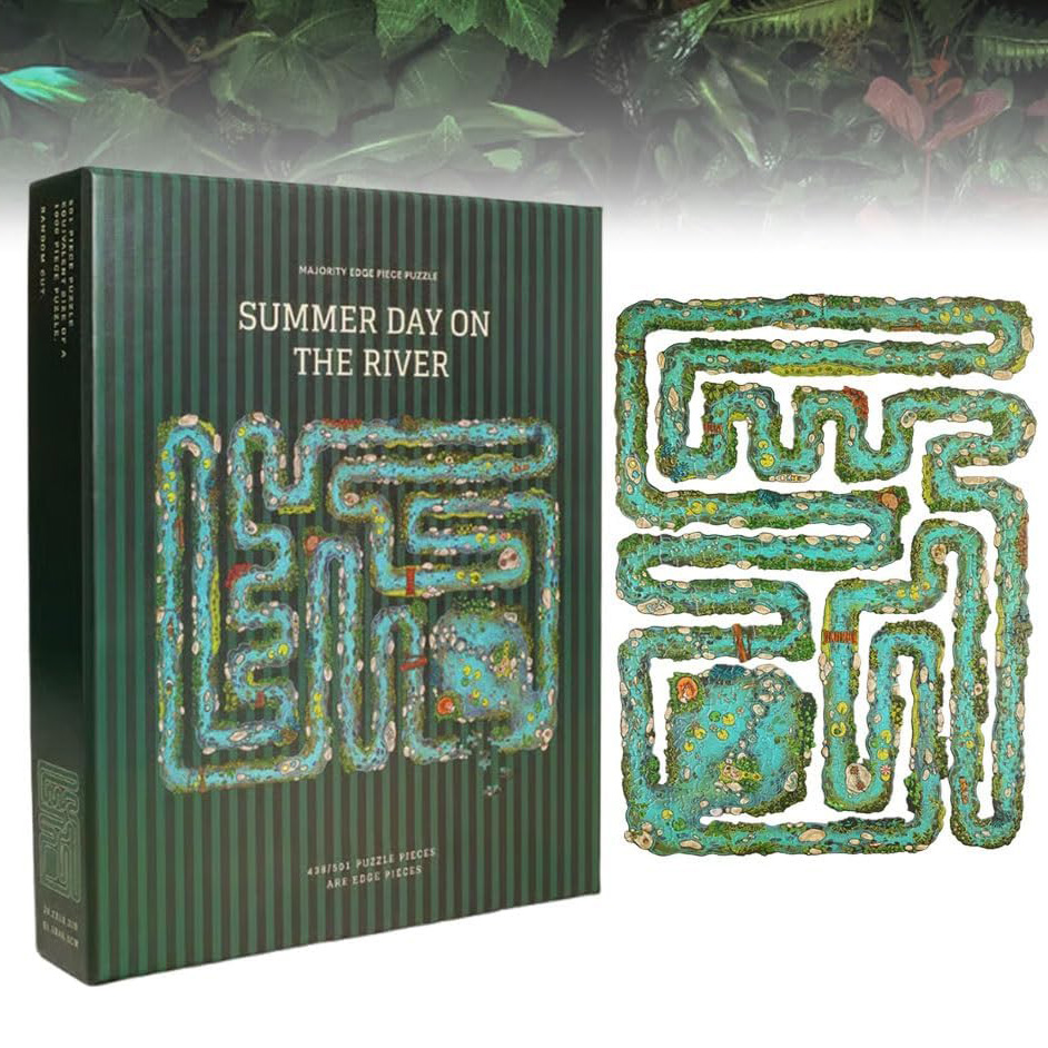 🧩 All-Edge Jigsaw Challenge — 🤯 Every Piece Is a Challenge