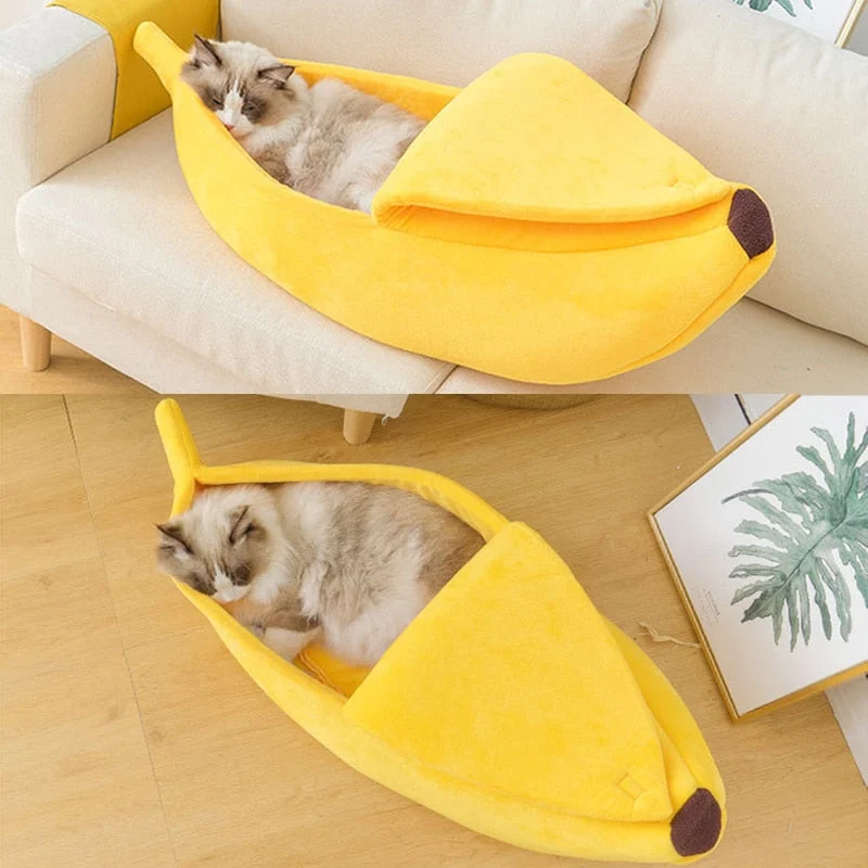 Pet Banana Bed