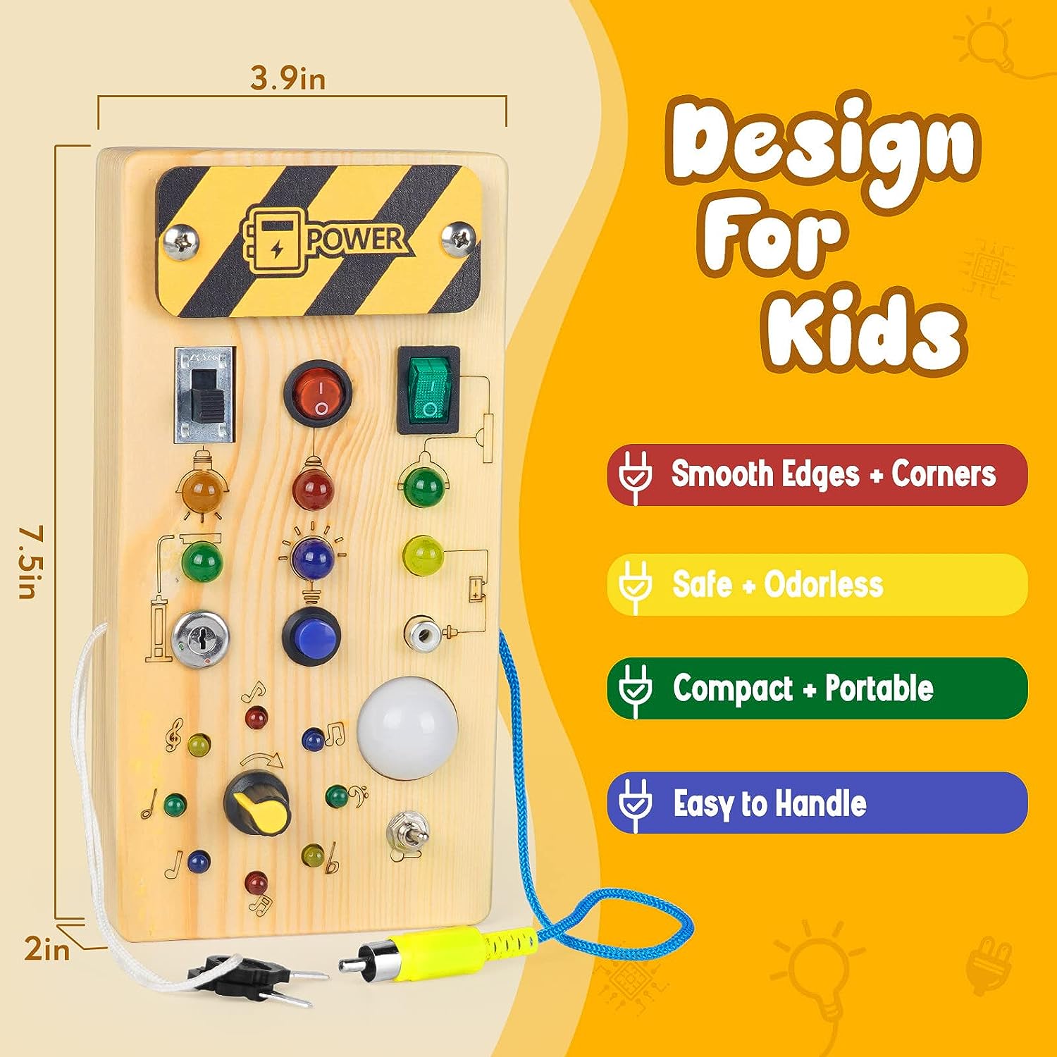 Montessori Busy Board Switch Control