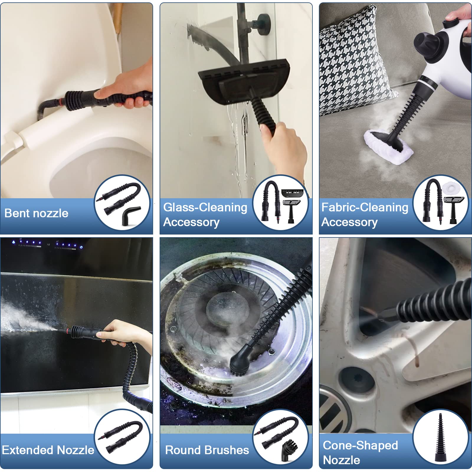 Multi-Function Portable Upholstery Steam Cleaner