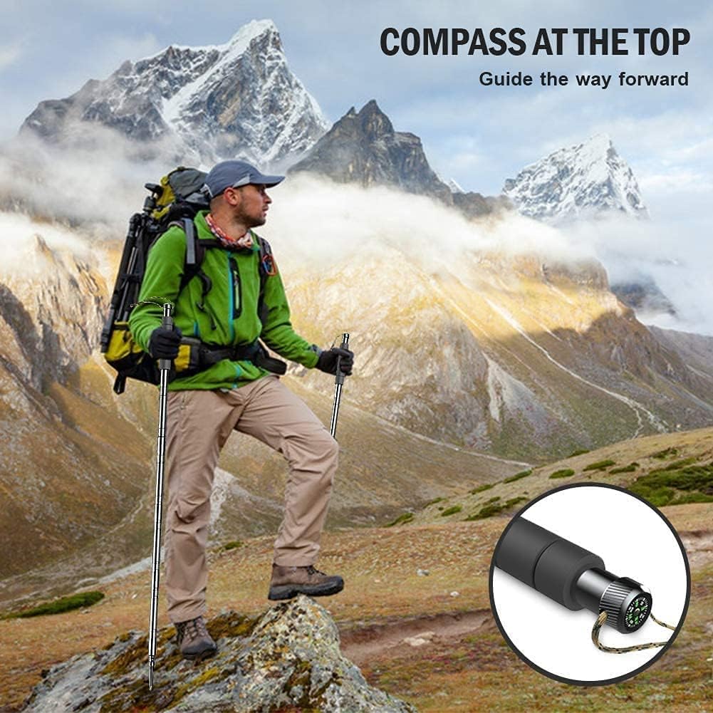 Multi-Purpose Outdoor Survival Walking Stick