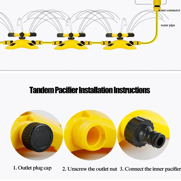 Rotary Lawn Sprinkler