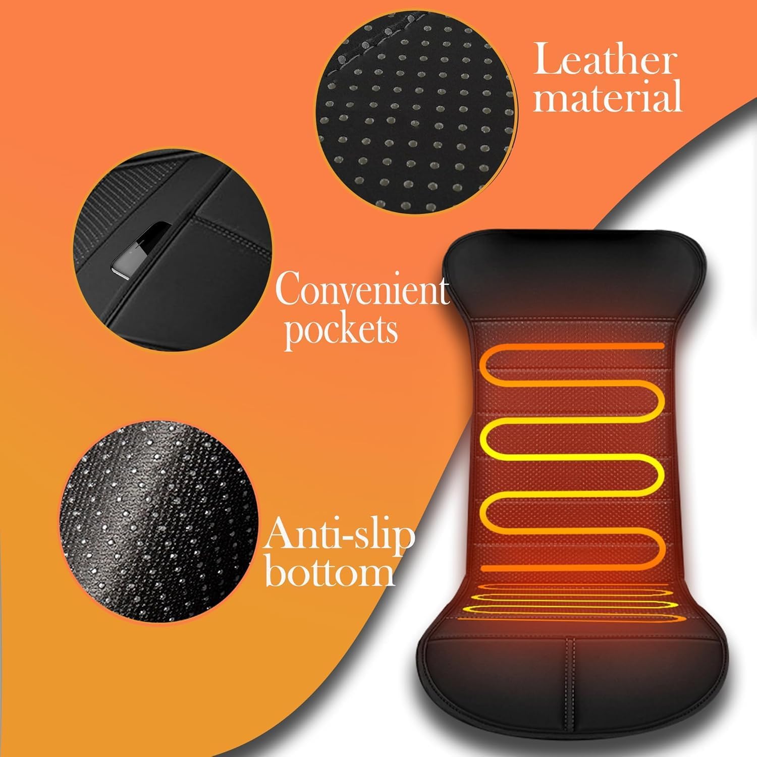 🔥🔥🔥Universal Heated Car Seat Mats