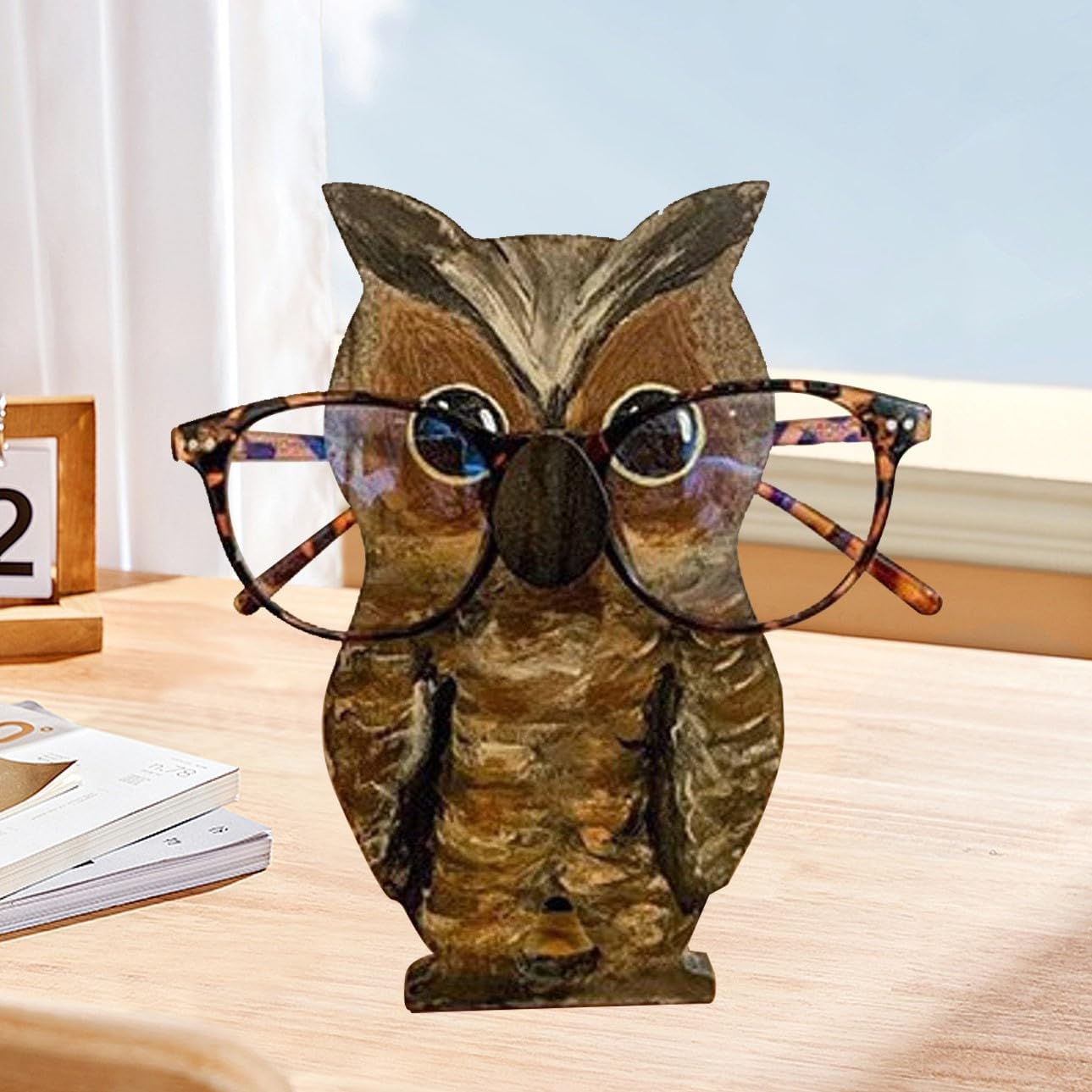 🦉Wooden Animal Glasses Stand 👓