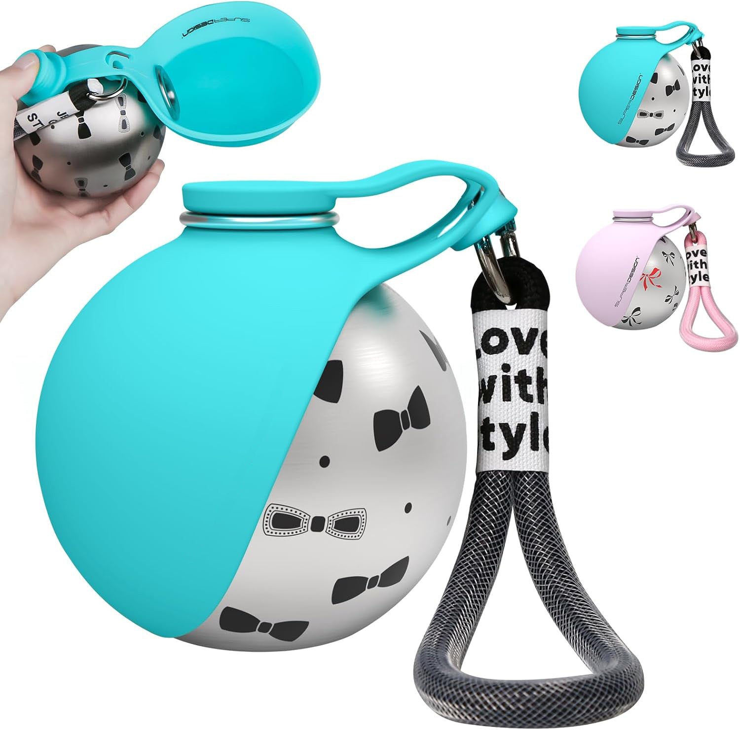 Petsume™ Elite Stainless Steel Portable Dog Water Bottle