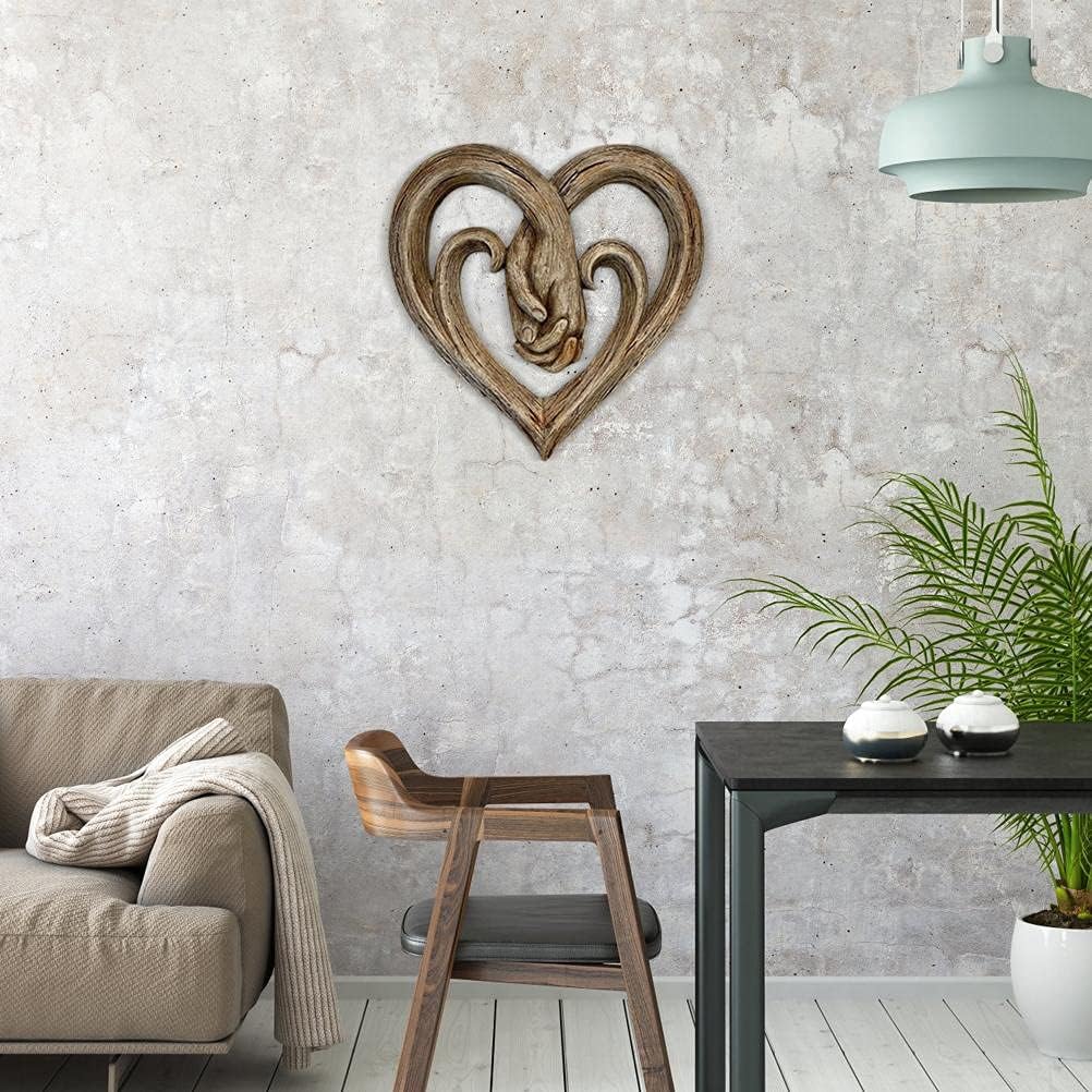 🔥Heart Holding Hands Wall Decor - Forever Love