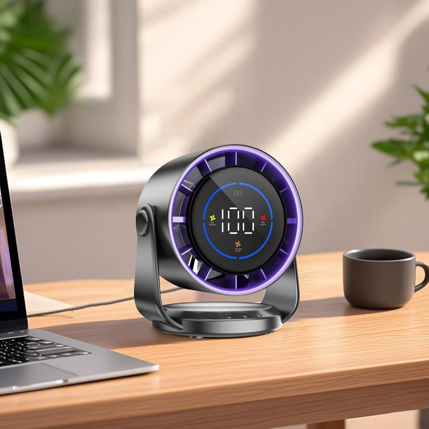 Ultra Quiet Wall-Mounted Desktop air Circulation Fan