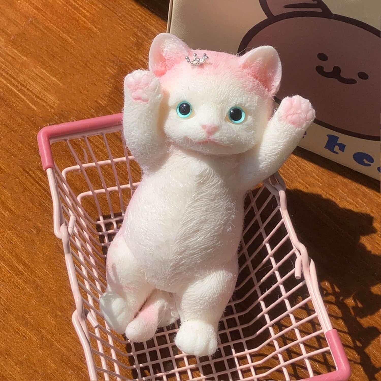 🐱3DTaba Squishy Cat，Finger Stress Relief Toys