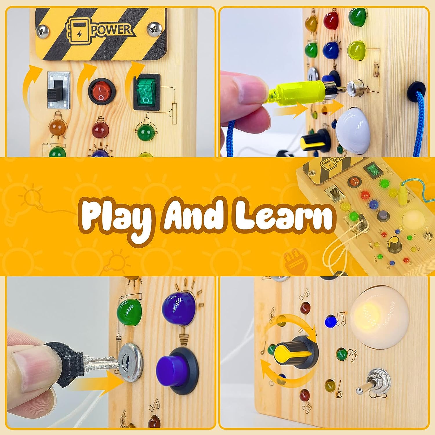 Montessori Busy Board Switch Control