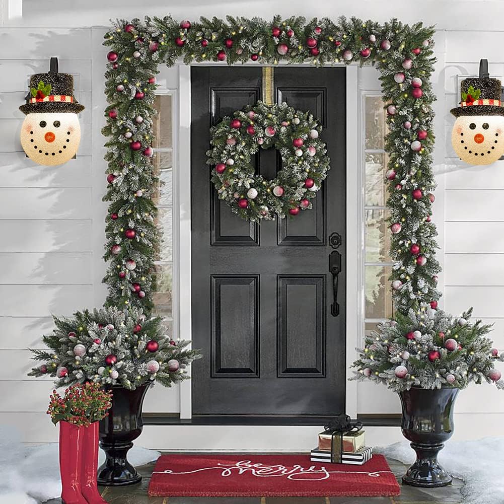 🔥Hot Sale 49% OFF🔥Snowman Porch Light Covers
