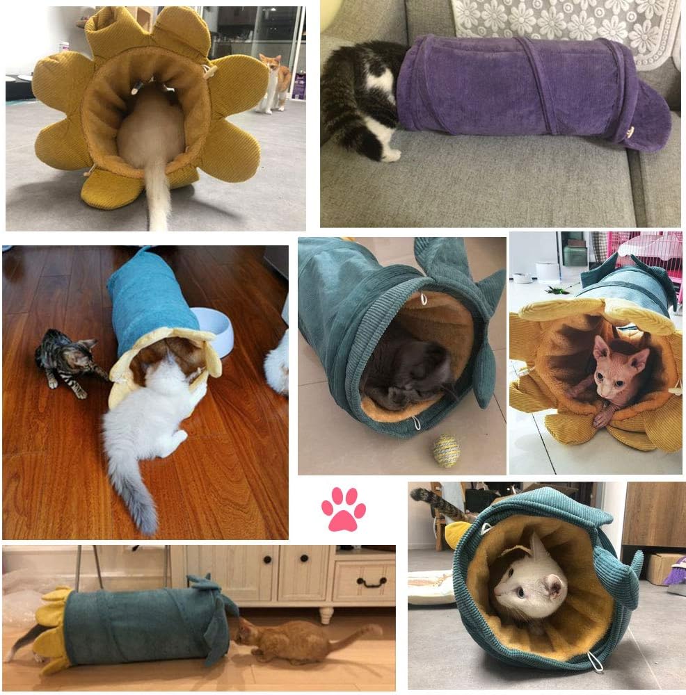 🌸Cat Tunnel Cave Cat Bed