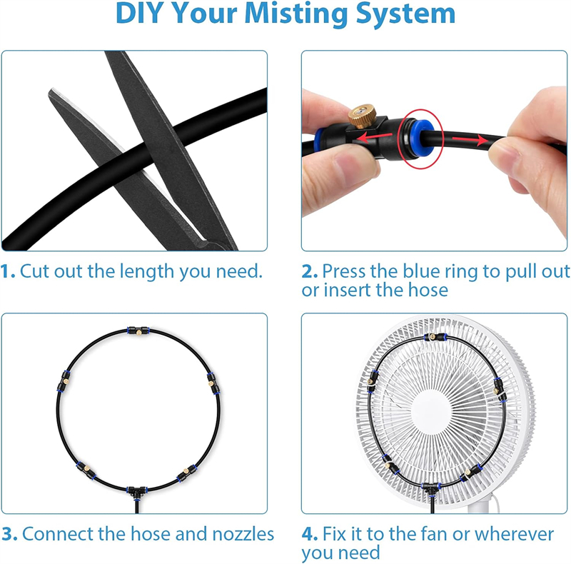 Fan Misters for Cooling Kit