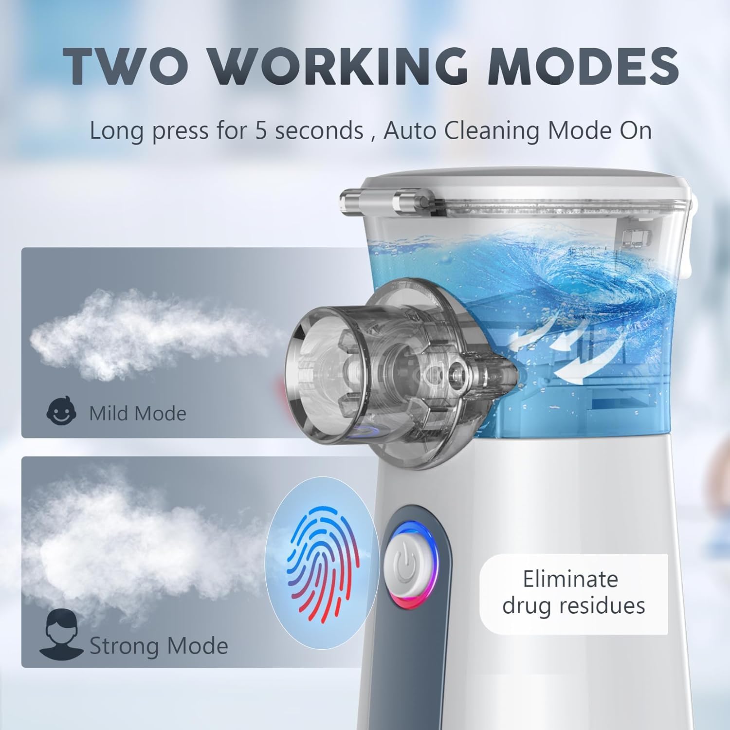 Portable Mesh Nebulizer