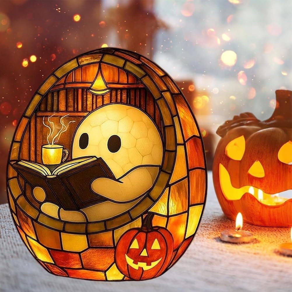 Ghost Reading Book Lamp