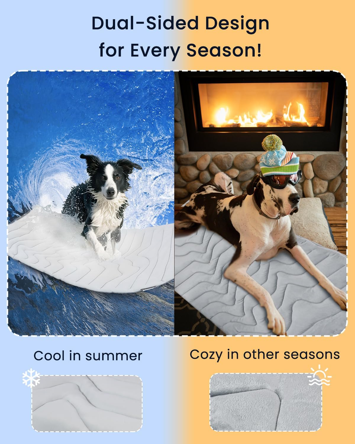 💥LAST DAY SALE 49% OFF💥Dog Cooling Eco-friendly Mat, Cooling Pad
