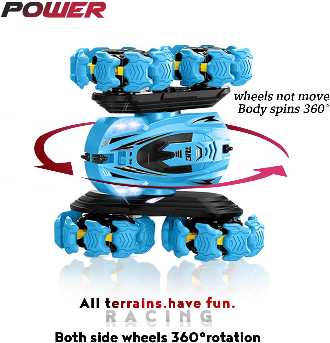 Gesture-Sensing Dual-Sided Explosive Wheel Four-Wheel Drive Remote Control Car