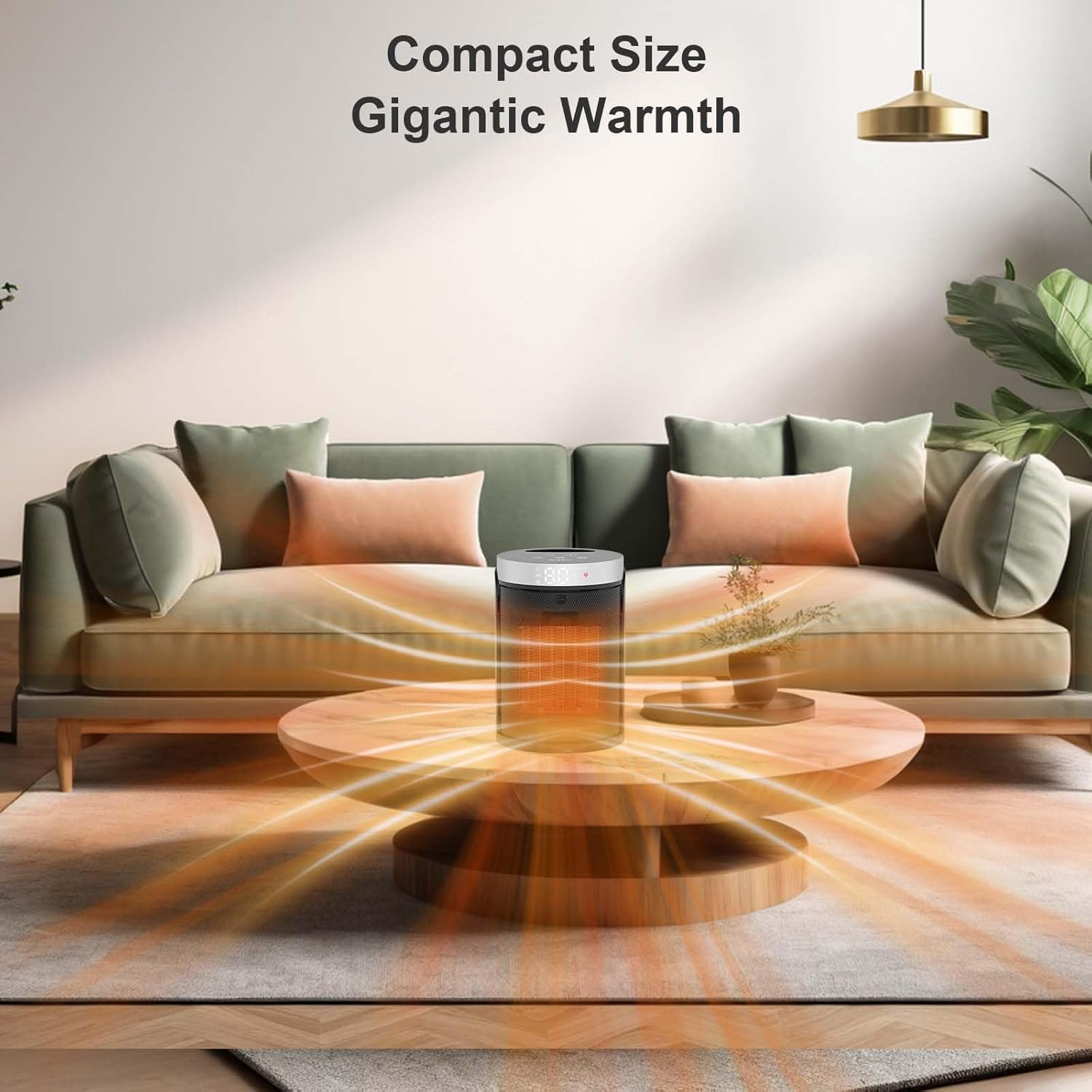 Portable Intelligent Temperature-Controlled High-Efficiency Heater