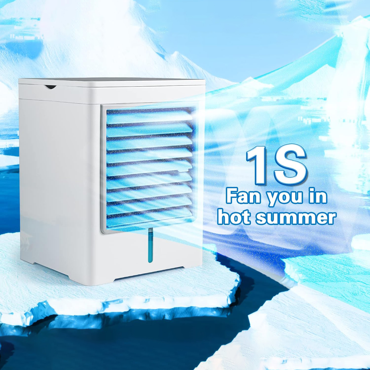 Evaporative Air Cooler with Touch Screen