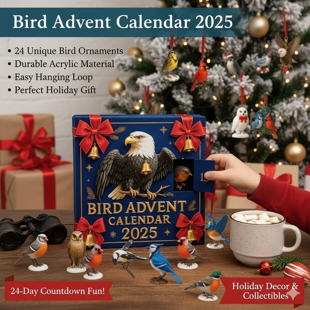🔥LAST DAY 50% OFF🎄🕊️2025 Bird Advent Calendar