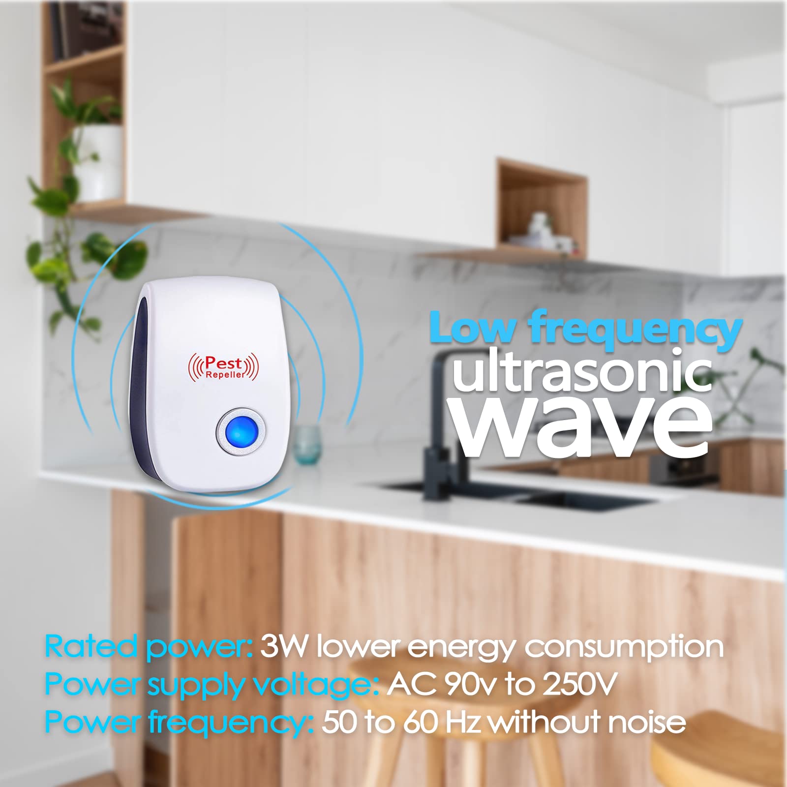 🔥LAST DAY-40% OFF🔥Ultrasonic Pest Repeller for Mosquito