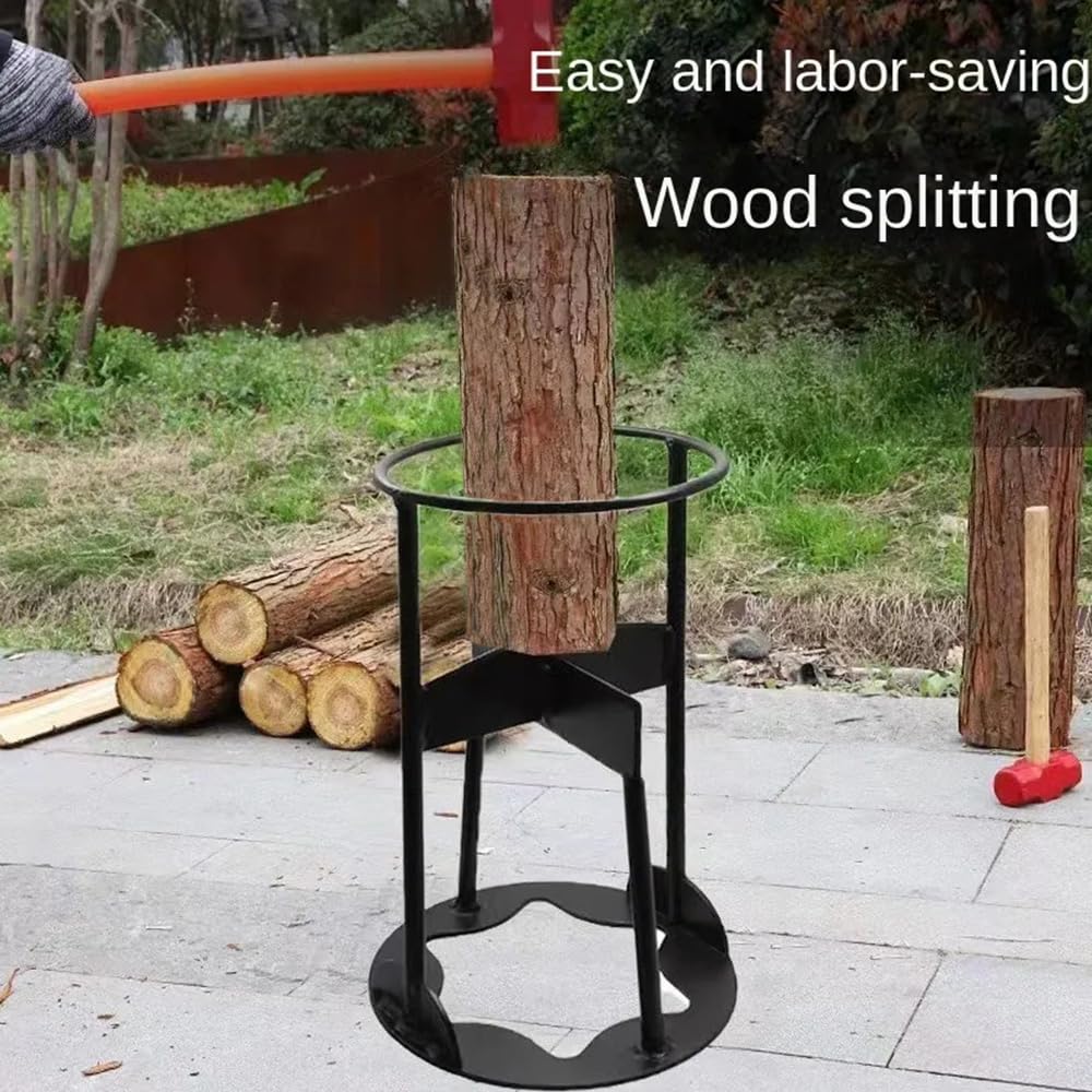 Cross firewood splitter