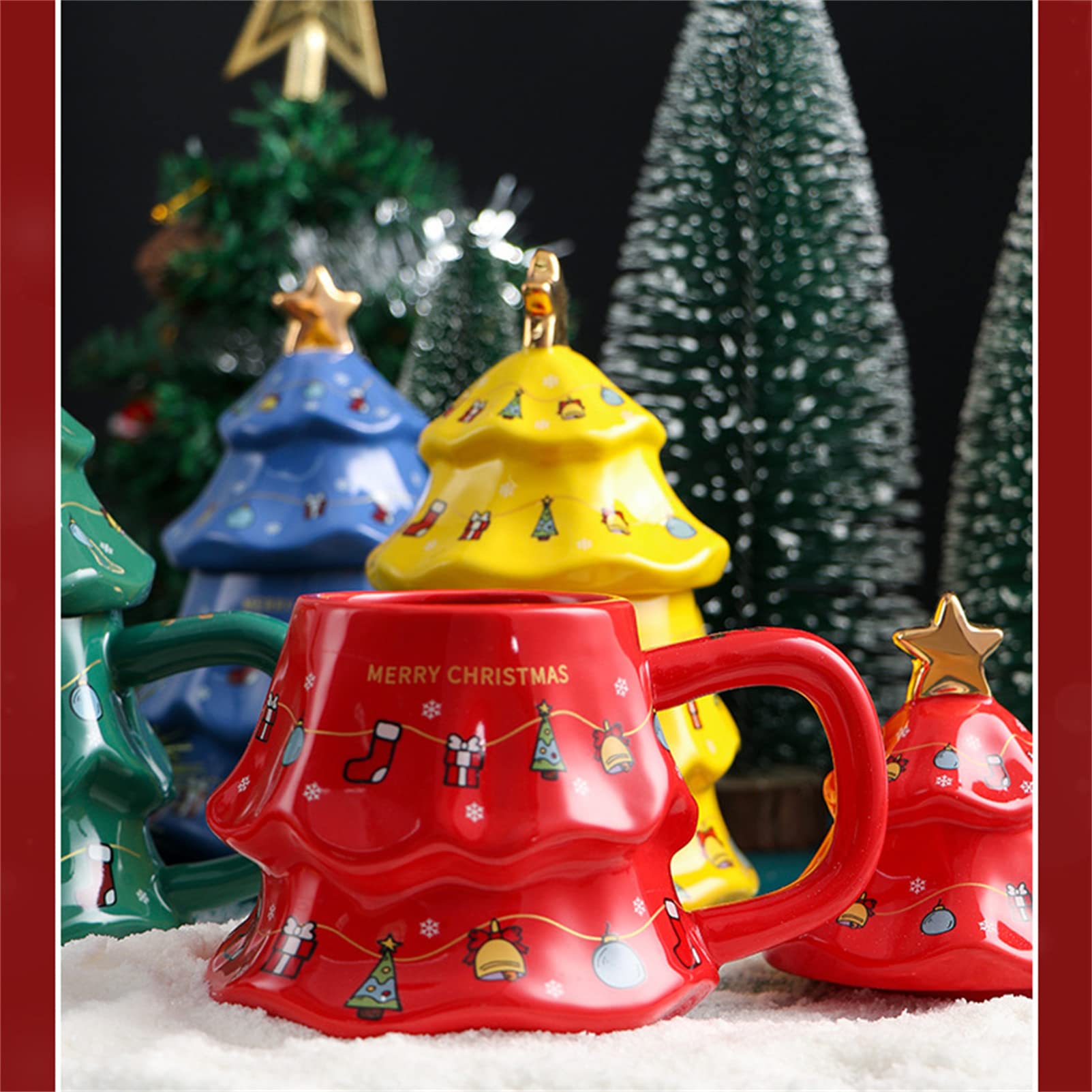 🎁The Best Gift - Creative Christmas Tree Shaped Coffee Cup
