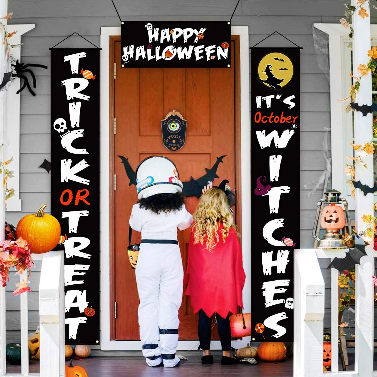 Halloween Haunted Eye Animated Doorbell