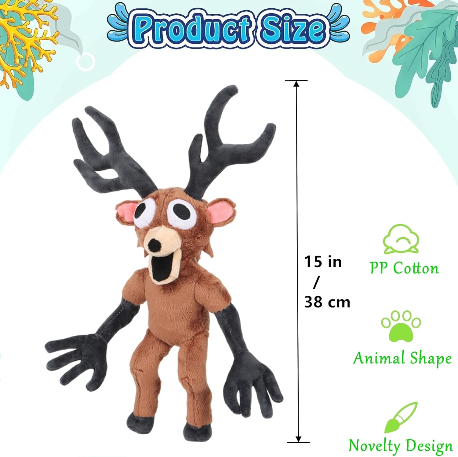 🔥Limited edition 15in 99-Nights in The Forest Plush