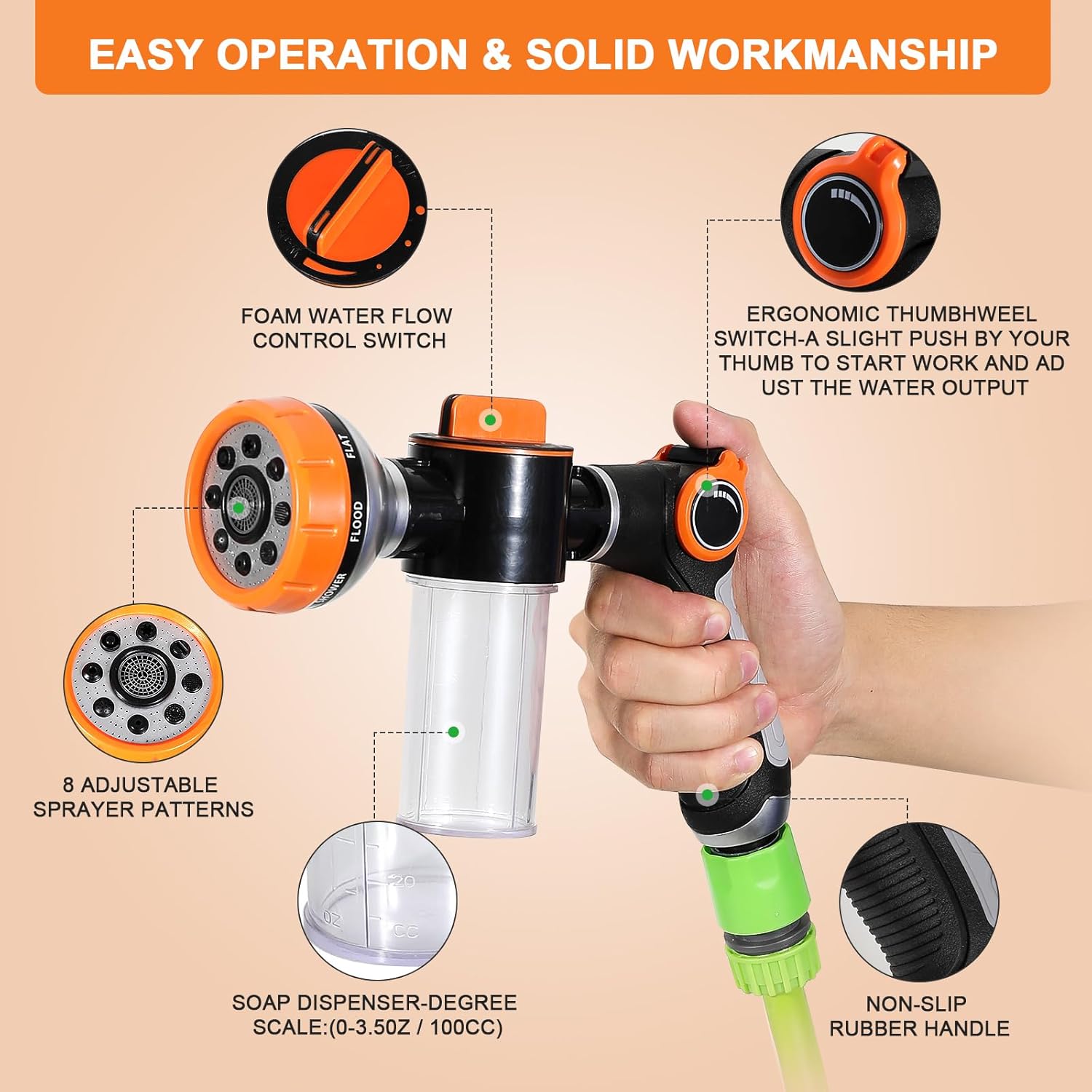 🐕High Pressure pup jet dog wash Garden carwash