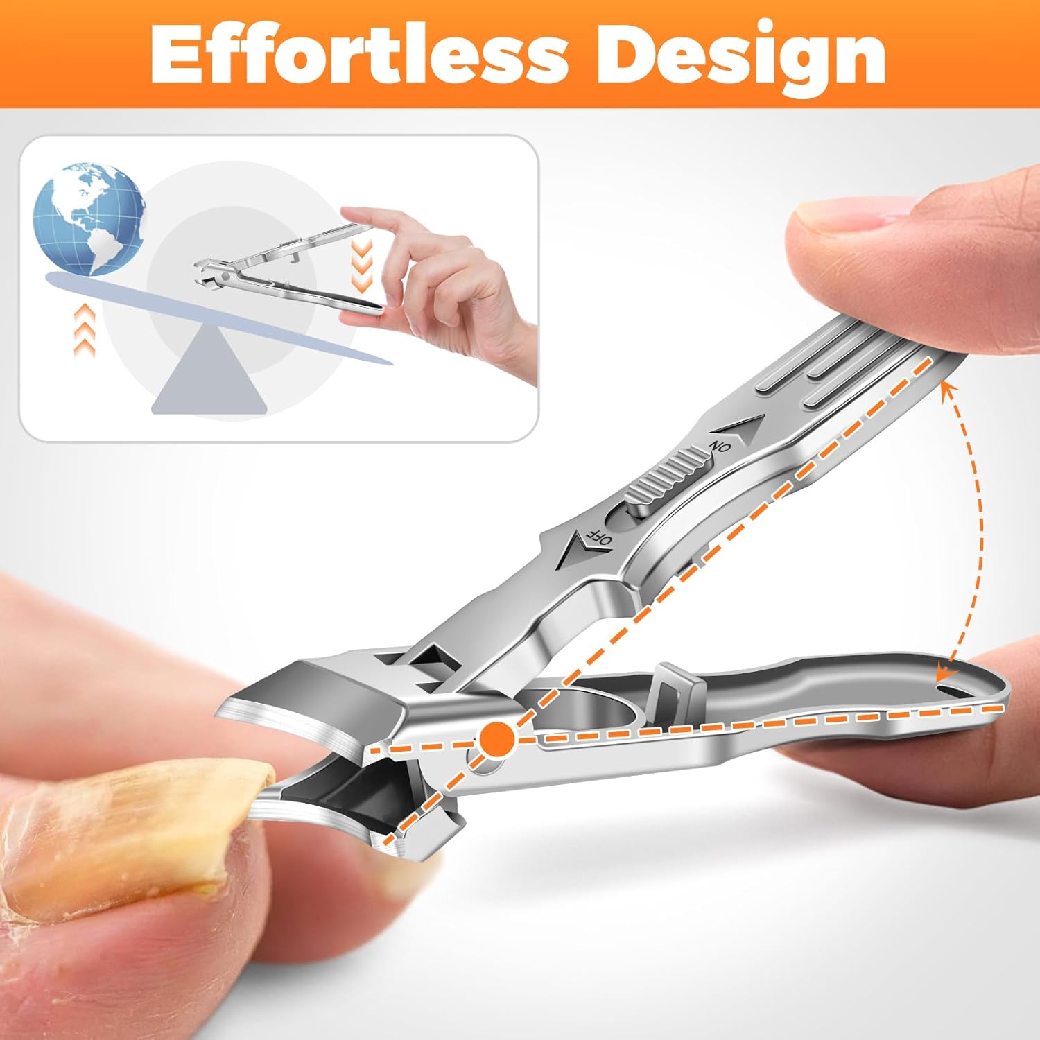 Freedom from Nail Struggles: ComfortClip Pro Kit