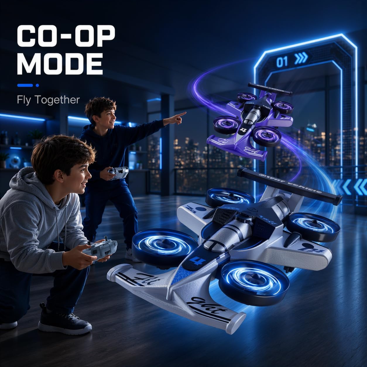 ✈️2-in-1 Flying RC Car🏎️