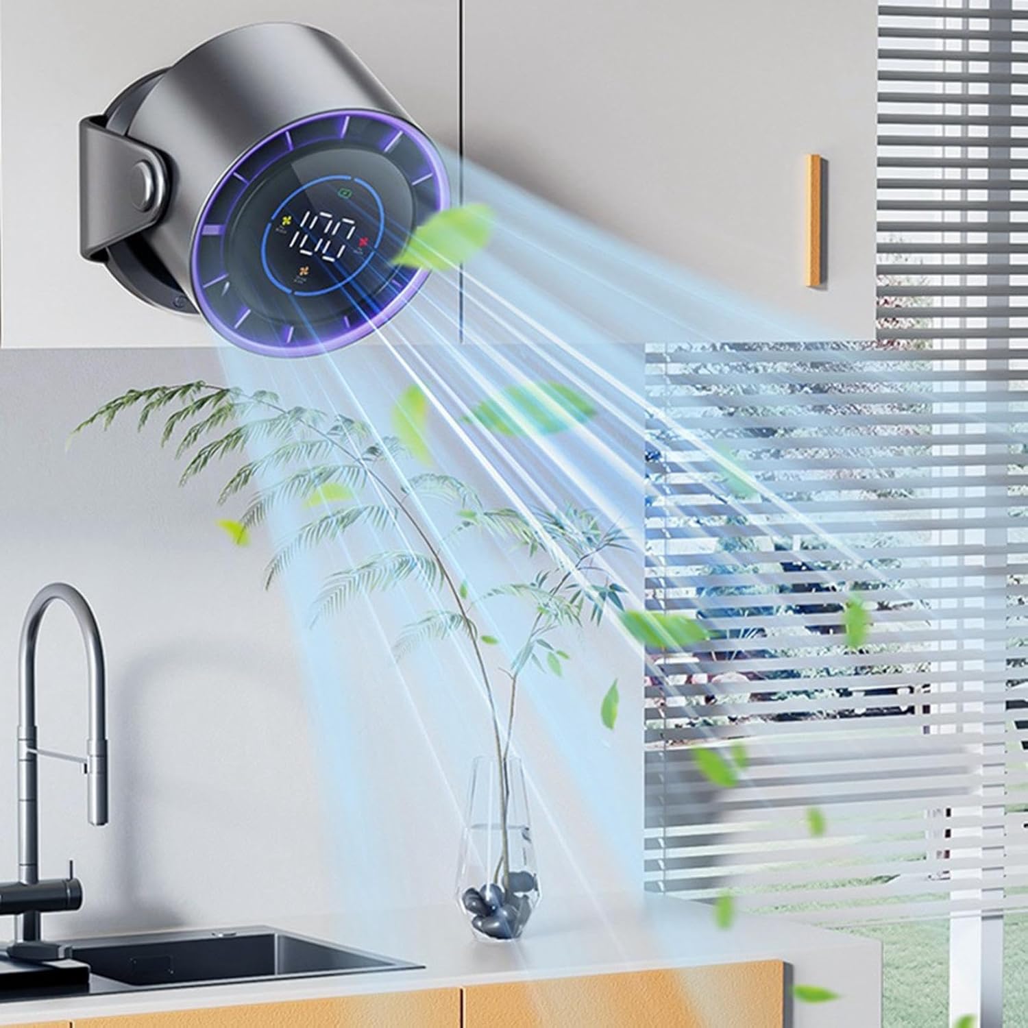 Ultra Quiet Wall-Mounted Desktop air Circulation Fan