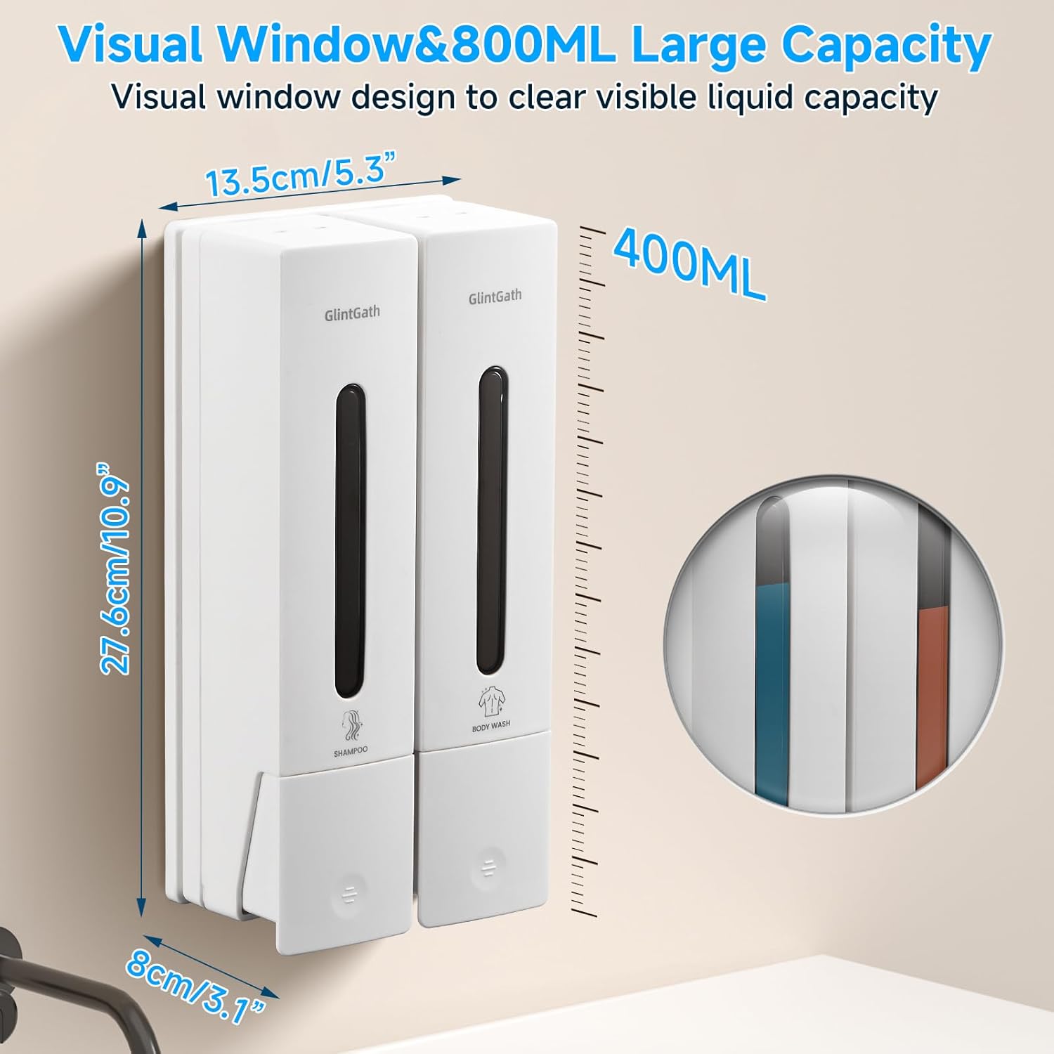 Bathroom Wall Mounted Shower Dispenser