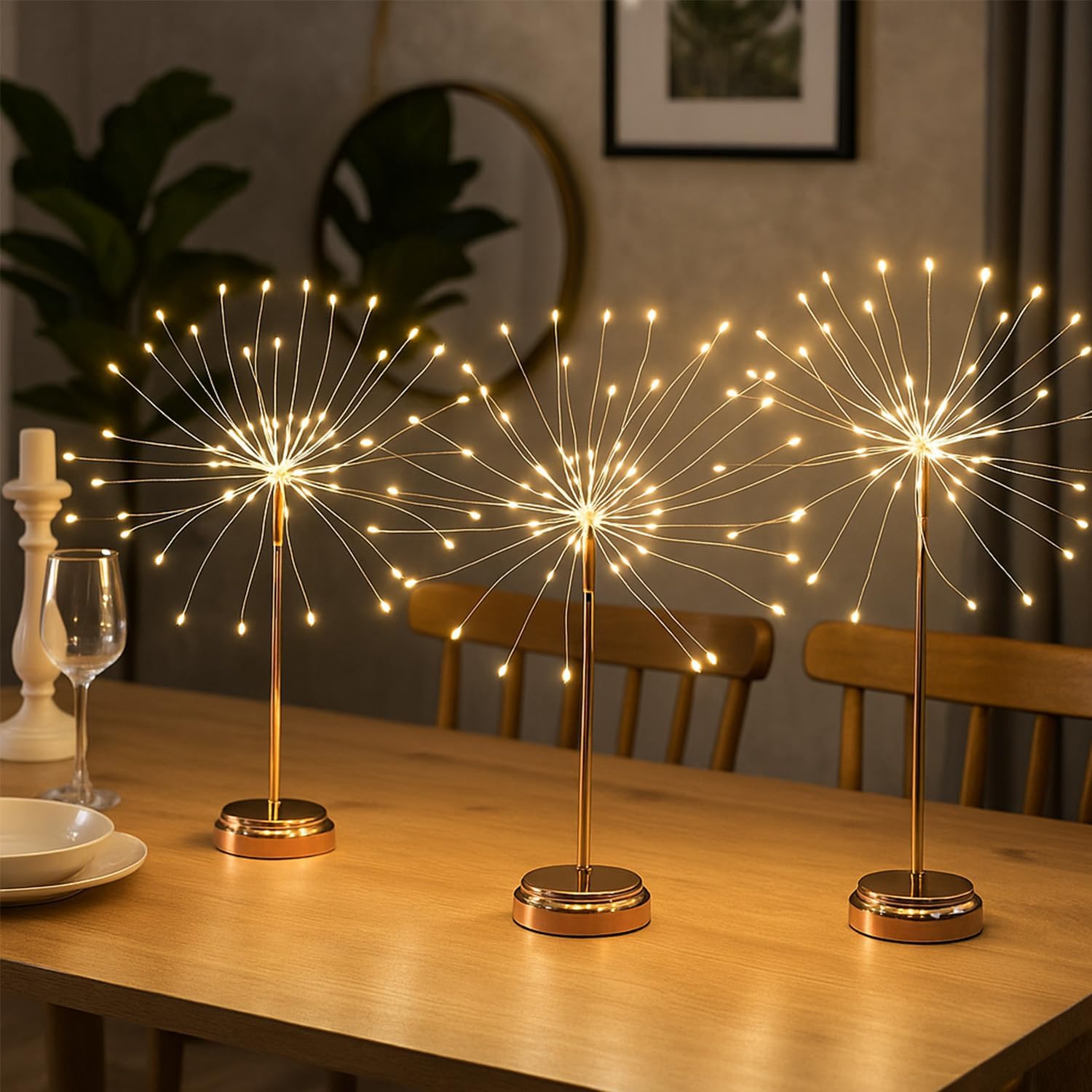 Nest and Flowers Table Lights