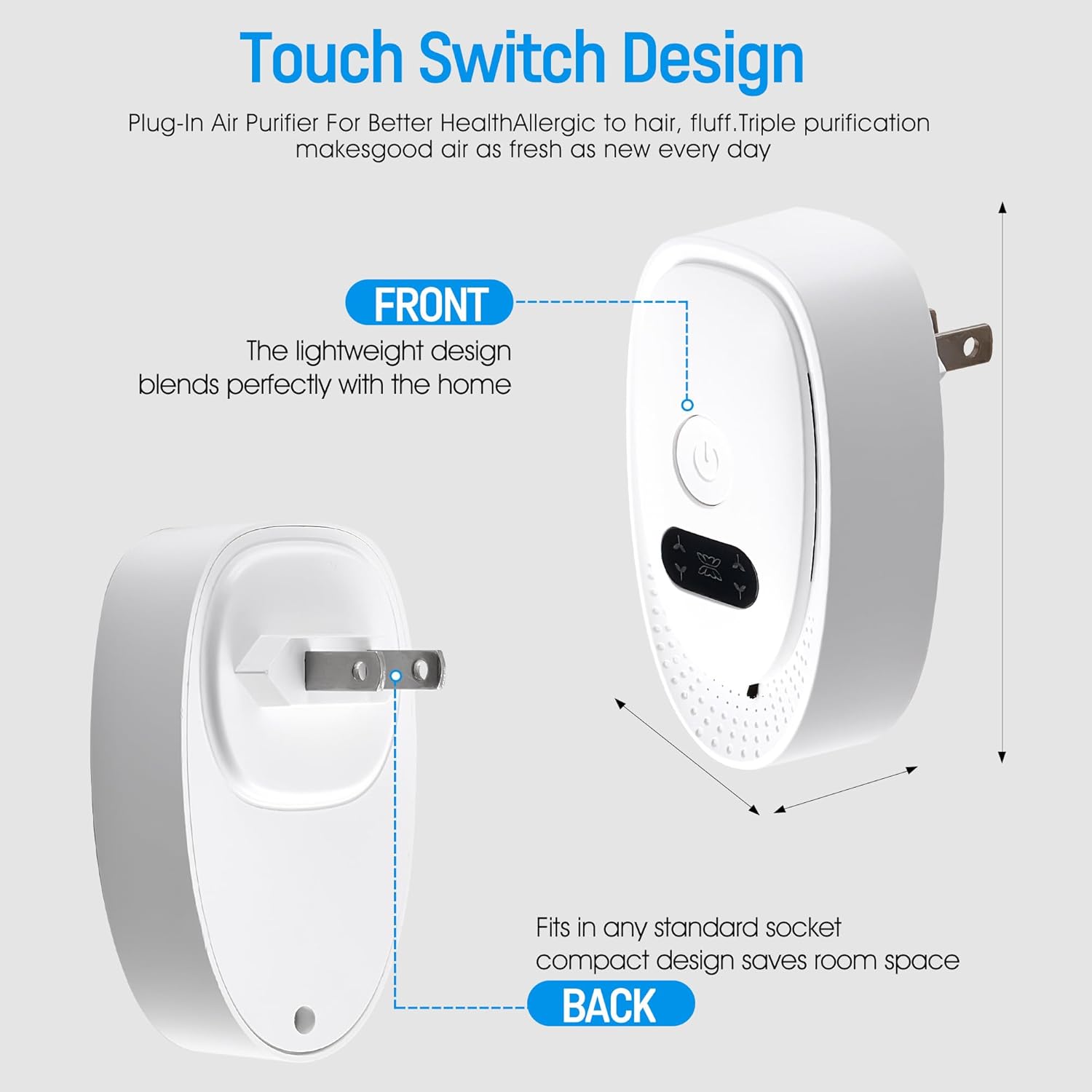 Plug-In Air Purifier that Kills Mold Spores