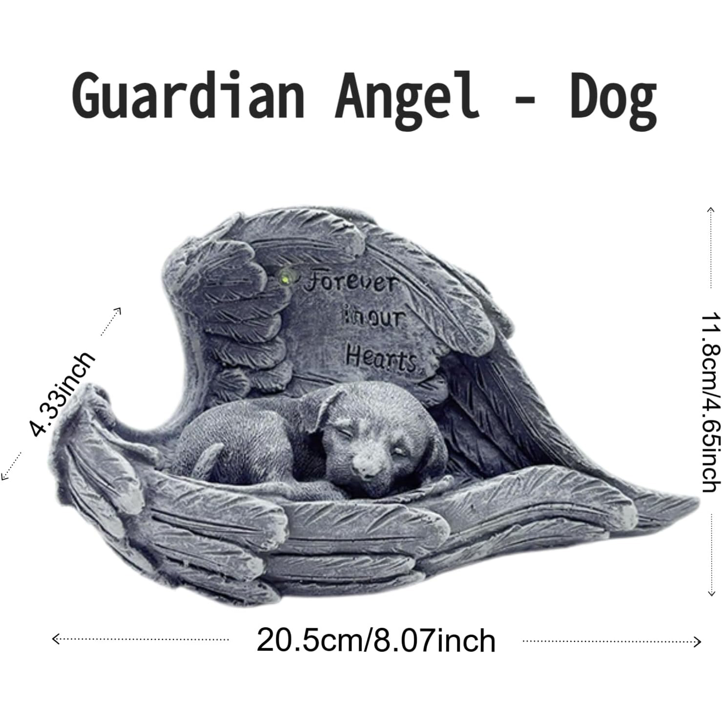 🔥2025 Solar-Powered Angel Wings Pet Memorial Ornament❤️