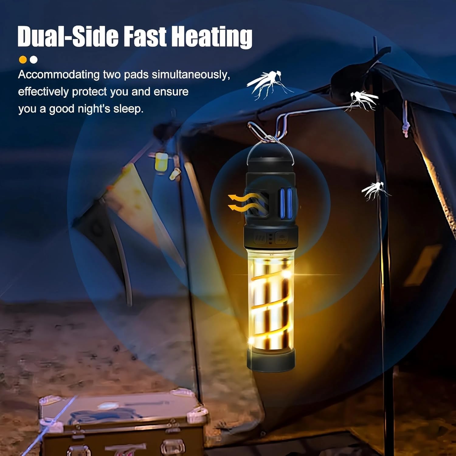 Buzzdefense Portable Mosquito Dual Mode Camping Lantern
