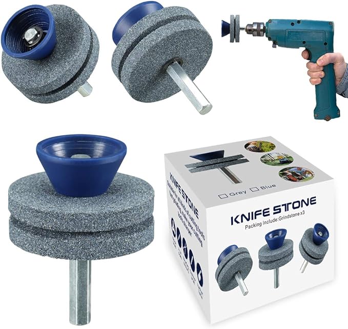Double Layer Corundum Lawn Mower Blade Sharpener