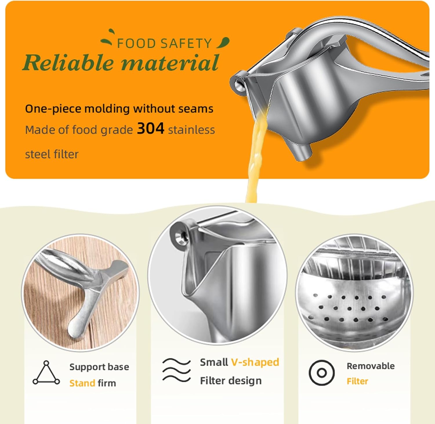 🍹Hand Juicer Squeezer