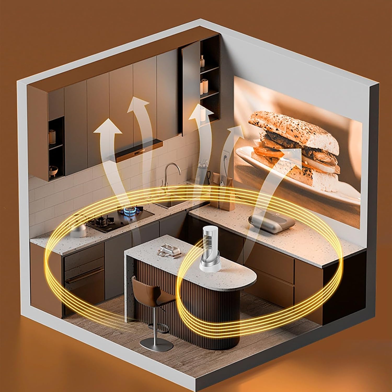 Portable Tabletop Fast Heating Heater