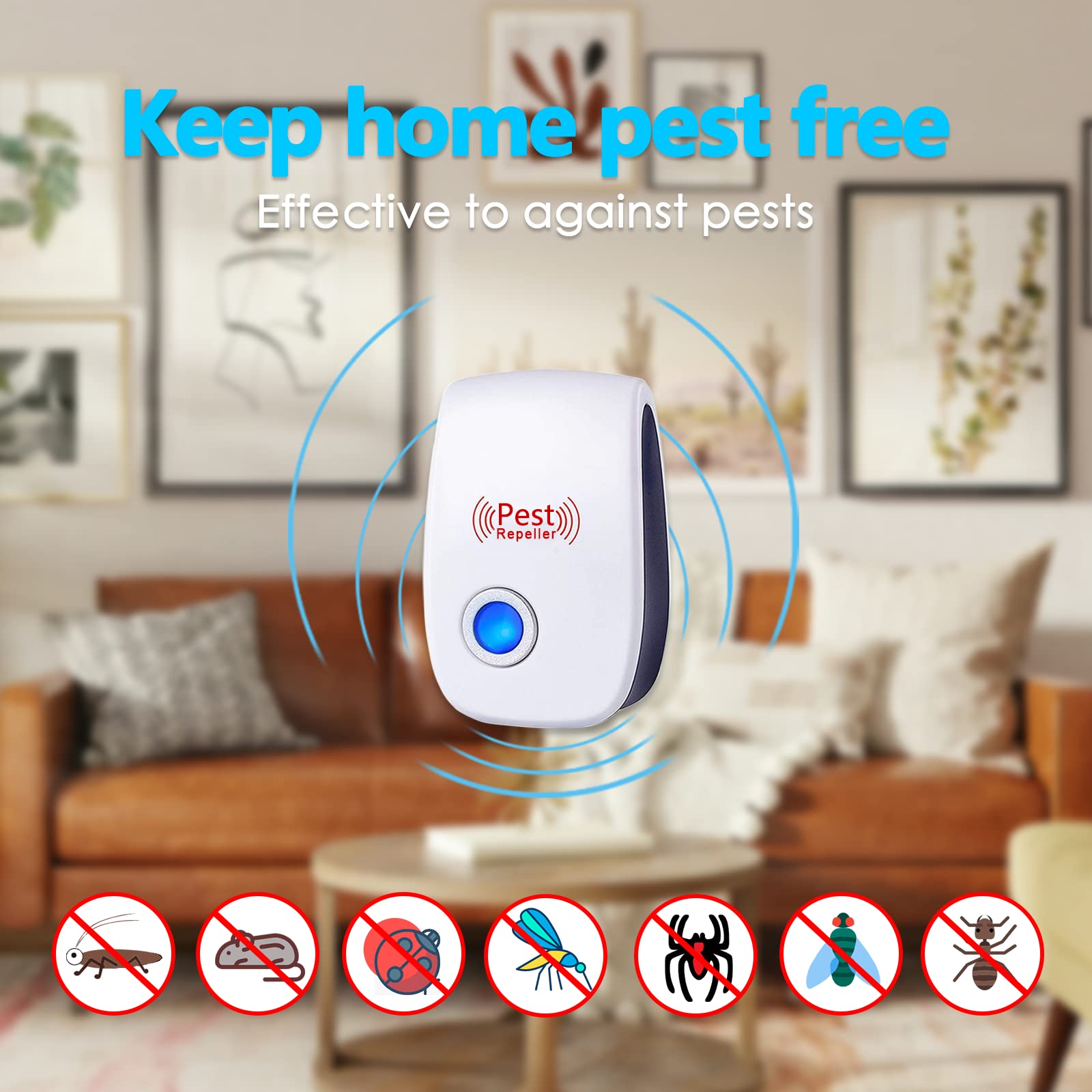 🔥LAST DAY-40% OFF🔥Ultrasonic Pest Repeller for Mosquito